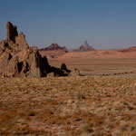 Hwy 163 zeigt schon einen Vorgeschmack auf das Monument Valley