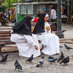 ...auch die beiden haben ein bisschen Spass.