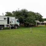 ...unser toller Stellplatz beim Museum...