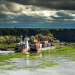 ...das Überschwemmungsgebiet des Rio Parana...