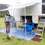 Wir genossen Lagerfeuer und Grill....