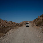 100 km Geröllstrasse.....