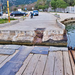 ...die Fähre wird über eine Winde hin- und hergezogen.