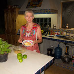 Leanne war für das Dessert zuständig - lemon Pudding