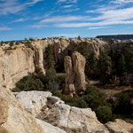 immer wieder toll ausgewaschene Canyons....