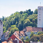 ...der "Mehlsack" - das weisse Wahrzeichen Ravensburgs - erbaut 1425
