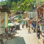 ....das Städtchen "Cahabón.....