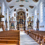 ...die wunderschöne, barocke kleine Kirche...