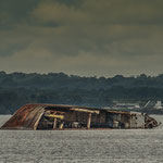 ....der hat es nicht mehr zur Schleuse geschafft.......