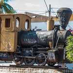 ...eine alte Dampflok...