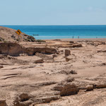 ...und war an manchen Stellen 3m tief ausgegraben...