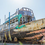 was für ein Aufwand - die Restaurantion wird dauern....