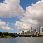 die Skyline von down town Sydney