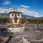 ...die einzelnen Symbole und Figuren stammen aus der indianischen Mythologie...