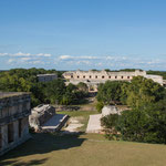 ....und bietet eine tolle Überblick über Uxmal und die Umgebung.....