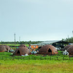 ...Köhler erzeugen die wichtige Kohle für das noch wichtigere "asado"...