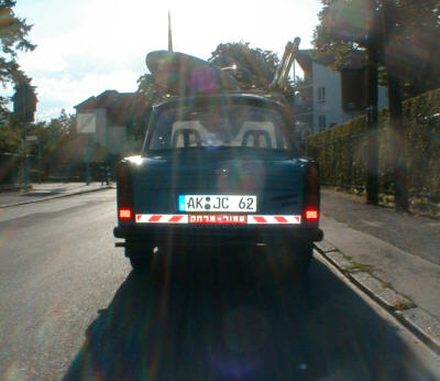 Trabant: Reflektoren